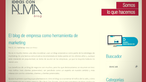 blog alma